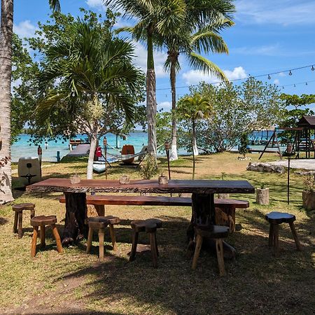 Hermosa Cabaña Caribeña en la Laguna de Bacalar Exterior foto