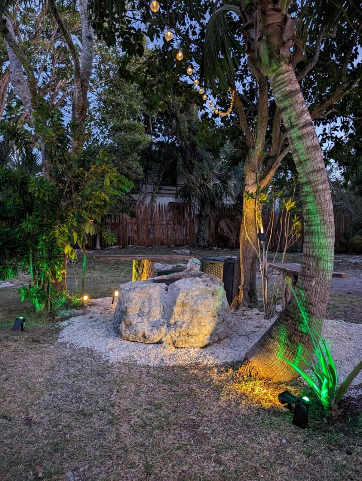 Hermosa Cabaña Caribeña en la Laguna de Bacalar Exterior foto